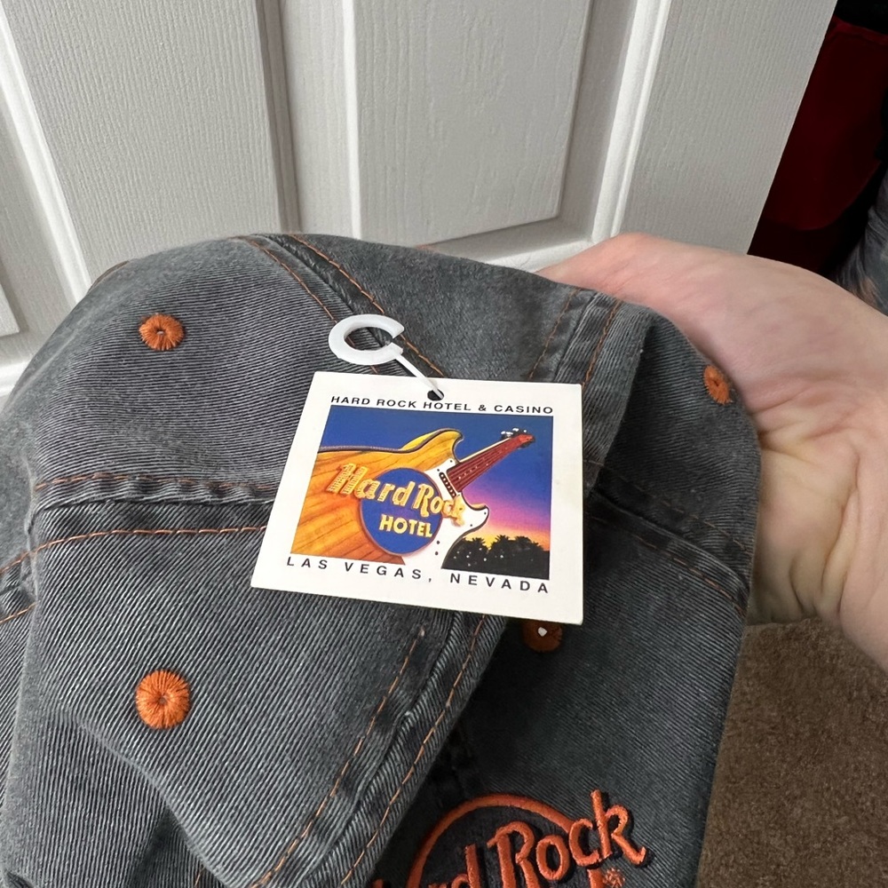 Hard rock hotel and casino Las Vegas grey baseball hat